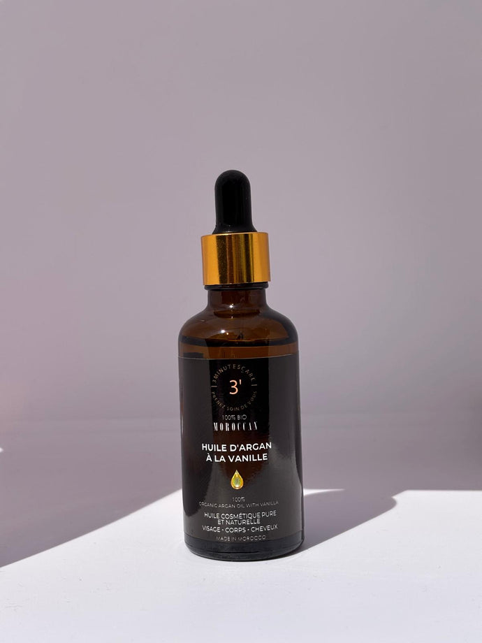 Huile d'argan à la vanille